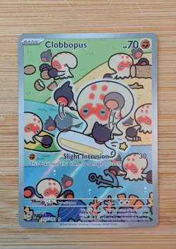 Clobbopus 207/191 SV08 Surging Sparks Illustration Rare Holo Card NM Condition - Image 1