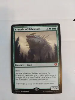 Craterhoof Behemoth Commander Masters Regular - Image 1