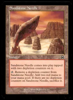 MTG Sandstone Needle LP Light Play Mercadian Masques [4096] - Image 1