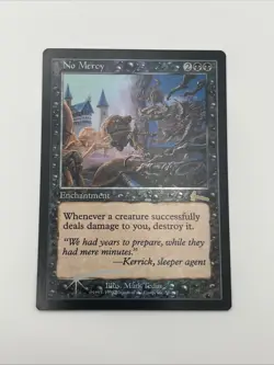 No Mercy Urza's Legacy 1999 FOIL Near Mint Never Played Mtg Magic The Gathering - Image 4