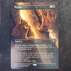 Persist - Borderless - MH3 Special Guest (MTG) - Image 1