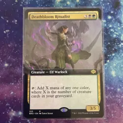 Deathbloom Ritualist (REGULAR) x1 - MTG The Brothers' War BRO #353 - Image 1