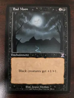 Bad Moon NM Time Spiral: Timeshifted MTG FREE SHIPPING - Image 1