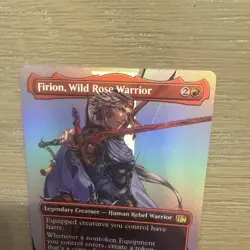 MTG Firion, Wild Rose Warrior (Borderless) FOIL Final Fantasy - Image 4