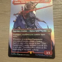 MTG Firion, Wild Rose Warrior (Borderless) FOIL Final Fantasy - Image 5