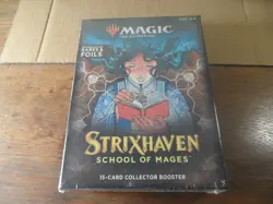 I-12 2021 Magic the Gathering Strixhaven School of Mages collector booster pack - Image 1