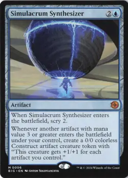 Simulacrum Synthesizer M Outlaws of Thunder Junction: The Big Score 6 NM - Image 1