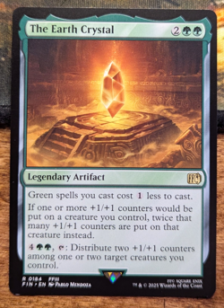 THE EARTH CRYSTAL - Final Fantasy MTG Magic: the Gathering - Image 1