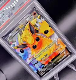Flareon EX RC28/RC32 - XY Generations Radiant Collection Pokemon TCG - PSA 7 - Image 2