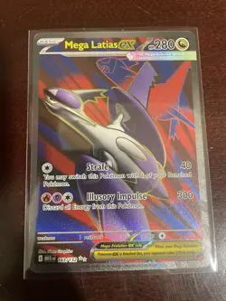 Mega Latias ex 163/132 Ultra Rare Pokemon TCG ME01: Mega Evolution - English - Image 1