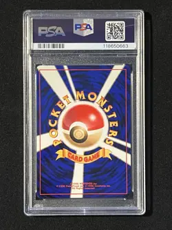1996 Pokemon Japanese Base Set Metapod #11 PSA 7 Non-Holo - Image 2