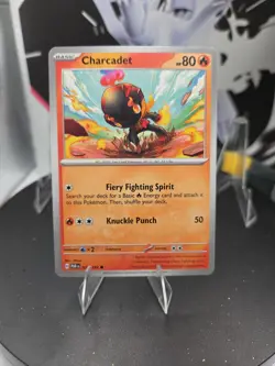 Charcadet 026/182 Sv04: Paradox Rift Regular - Free Shipping - NM - Pokemon - Image 1