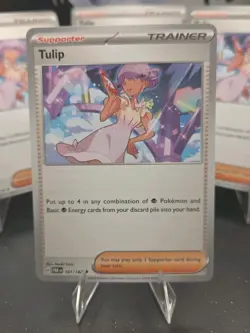 Tulip 181/182 Sv04: Paradox Rift Regular - Pokemon - Free Shipping - NM/M - Image 1