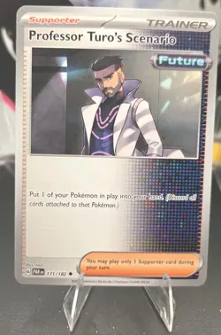 Professor Turo's Scenario 171/182 Sv04: Paradox Rift Regular - Pokemon - NM/M - Image 1