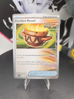 Earthen Vessel 163/182 Sv04: Paradox Rift Regular - Pokemon - FREE SHIPPING - NM - Image 1