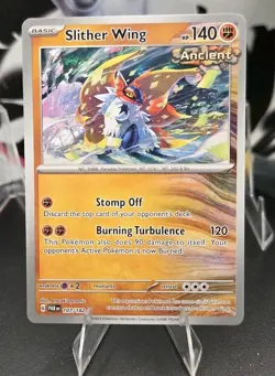 Slither Wing 107/182 SV04: Paradox Rift Regular Pokemon English - Free Shipping - Image 1