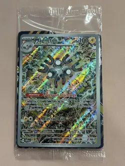 Sealed!! Magneton Pokemon TCG Scarlet and Violet Promo #159 Full Art - Image 1