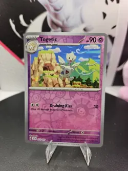 Togetic 071/191 Sv08: Surging Sparks Reverse Holo Pokemon Free Shipping NM - Image 1