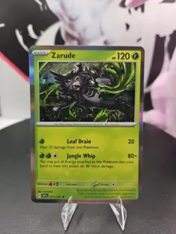 Zarude 011/191 Sv08: Surging Sparks Holo Pokemon Free Shipping NM - Image 1