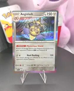 Aegislash 134/182 Sv04: Paradox Rift Holo - Pokemon - Free Shipping - NM/M - Image 1