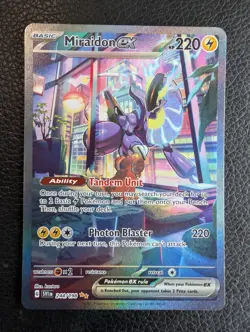 Miraidon ex - 244/198 Scarlet & Violet Base (Pokemon) Special Illustration Rare - Image 1