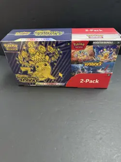 Pokemon Surging Sparks Elite Trainer Box and Booster Bundle Costco, 2-Pack - Image 1