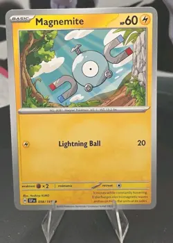 Magnemite 058/191 Sv08: Surging Sparks Regular - Pokemon - Free Shipping - NM - Image 1