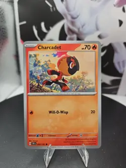 Charcadet 032/191 Sv08: Surging Sparks Regular Pokemon Free Shipping NM - Image 1