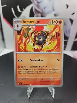 Armarouge 034/191 Sv08: Surging Sparks Regular Pokemon Free Shipping NM - Image 1