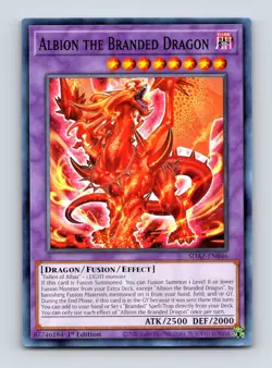Albion the Branded Dragon Common Structure Deck: Albaz Strike SDAZ-EN046 NM/LP - Image 1