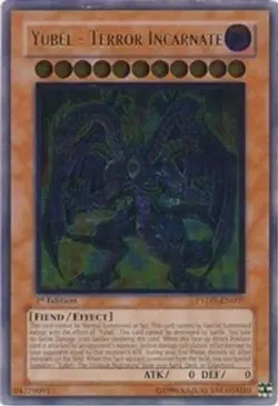 Yubel - Terror Incarnate (UTR) - 1st Edition Phantom Darkness MP YuGiOh - Image 1