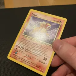 Entei 17/64 | Neo Revelation | Non Holo Rare Unlimited Pokemon Card - Image 3
