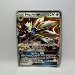 Solgaleo GX SM16 - Sun & Moon - Black Star Promo Holo - Pokemon Card - NM - Image 1