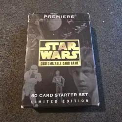 Star Wars CCG 60-Card Starter Set Limited Edition Premier Open Box - Image 1