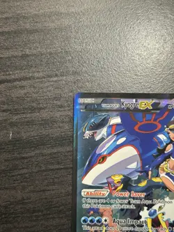 Team Aqua's Kyogre EX - 6/34 - Pokemon Double Crisis Full Art Card Pokemon Lp - Image 5