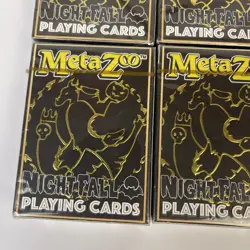 MetaZoo TCG World Poker Tour Kickstarter Sealed Card Deck Set Of 6 Nightfall New - Image 2