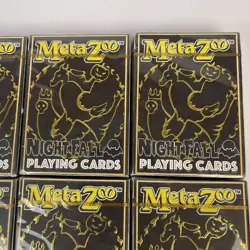 MetaZoo TCG World Poker Tour Kickstarter Sealed Card Deck Set Of 6 Nightfall New - Image 4
