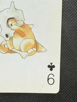 Pokemon Cubone 9 of Clubs 104 Silver Deck Lugia Playing Card Poker - Image 4