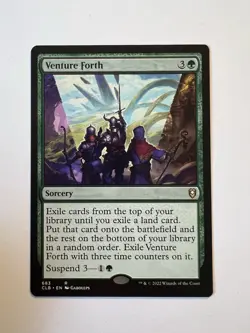 Venture Forth - MTG Commander Legends: Battle for Baldur's Gate - NM - Image 1