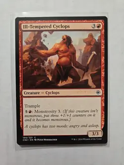 Ill-Tempered Cyclops - Conspiracy Take The Crown - LP - MTG Magic - Creature - Image 1