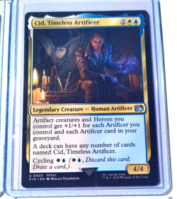 Cid, Timeless Artificer MTG: Final Fantasy Regular NM 0420 0413 0410 0216 0414 - Image 3