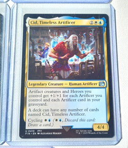 Cid, Timeless Artificer MTG: Final Fantasy Regular NM 0420 0413 0410 0216 0414 - Image 5