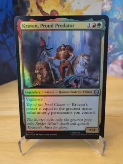 Kraven, Proud Predator (Foil) - 0132 - Marvel's Spider-Man - MTG - Image 1