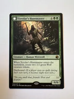 Tovolar's Huntmaster / Tovolar's Packleader - MTG Innistrad: Midnight Hunt - NM - Image 1