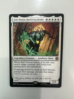 Anti-Venom, Horrifying Healer MTG SPM Mint (M 0001) - Image 1
