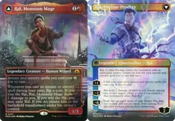 Ral, Monsoon Mage // Ral, Leyline Prodigy - Textured Foil Extended Ar MH3 NM MTG - Image 1