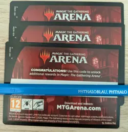 MAGIC MTG ARENA CODE MURDERS OF KARLOVE MANOR 5 BOOSTERS PACKS (3 CODES) MKM - Image 1