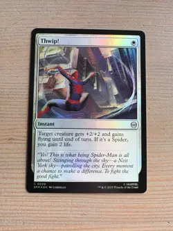 Thwip! - 20 - MTG: Spider-Man: Eternal-Legal - Common - FOIL - Image 1