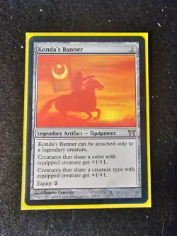 MTG Konda's Banner Champions of Kamigawa Regular - Image 1
