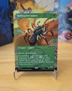 Radioactive Spider (Borderless) [Marvel's Spider-Man] MTG - Image 1